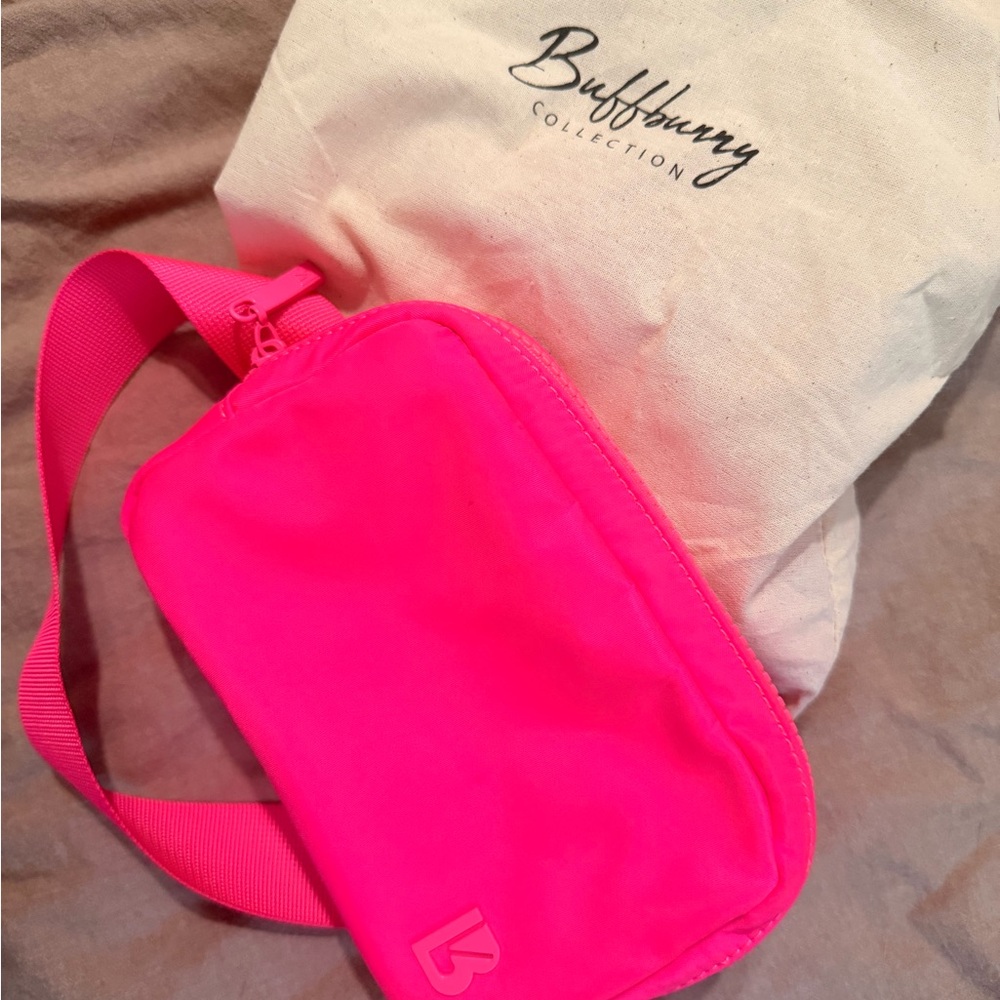 BuffBunny Neon Pink Crossbody Bag